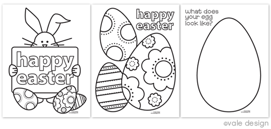 Free Printables : Easter Coloring Pages | [ real neat ]